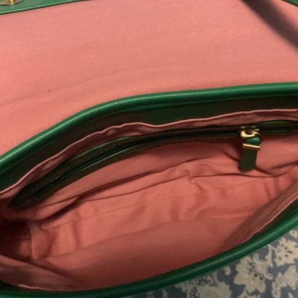 Boden Green Crossbody Bag Purse Very Good Condition - Picture 4 of 8